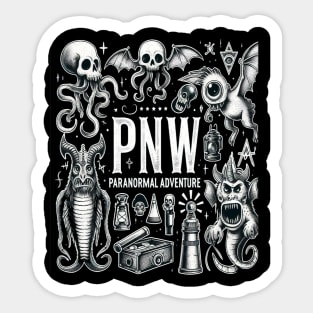 Pacific Northwest Paranormal Adventures Sticker